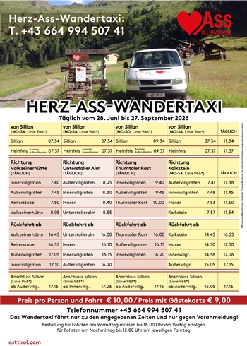 Wandertaxi 2025